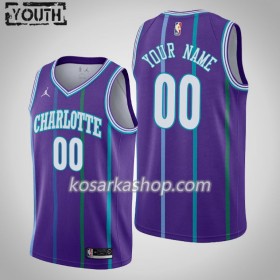Dres Charlotte Hornets Prilagođeni Jordan Brand 2019-20 Hardwood Classics Swingman - Dječji
